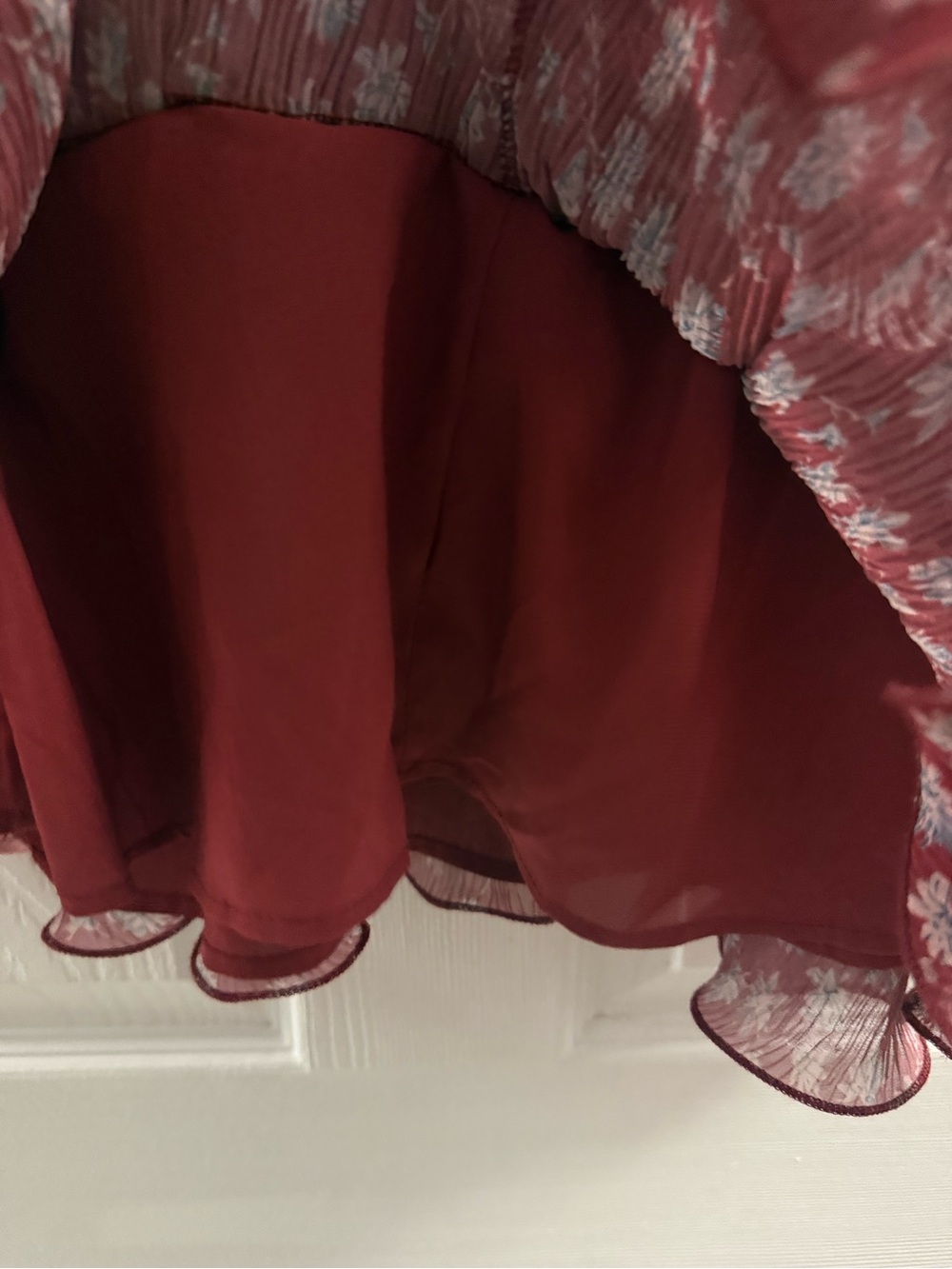 Petal + Pup Ruffle Mini Dress Size 4 - Picture 10 of 11